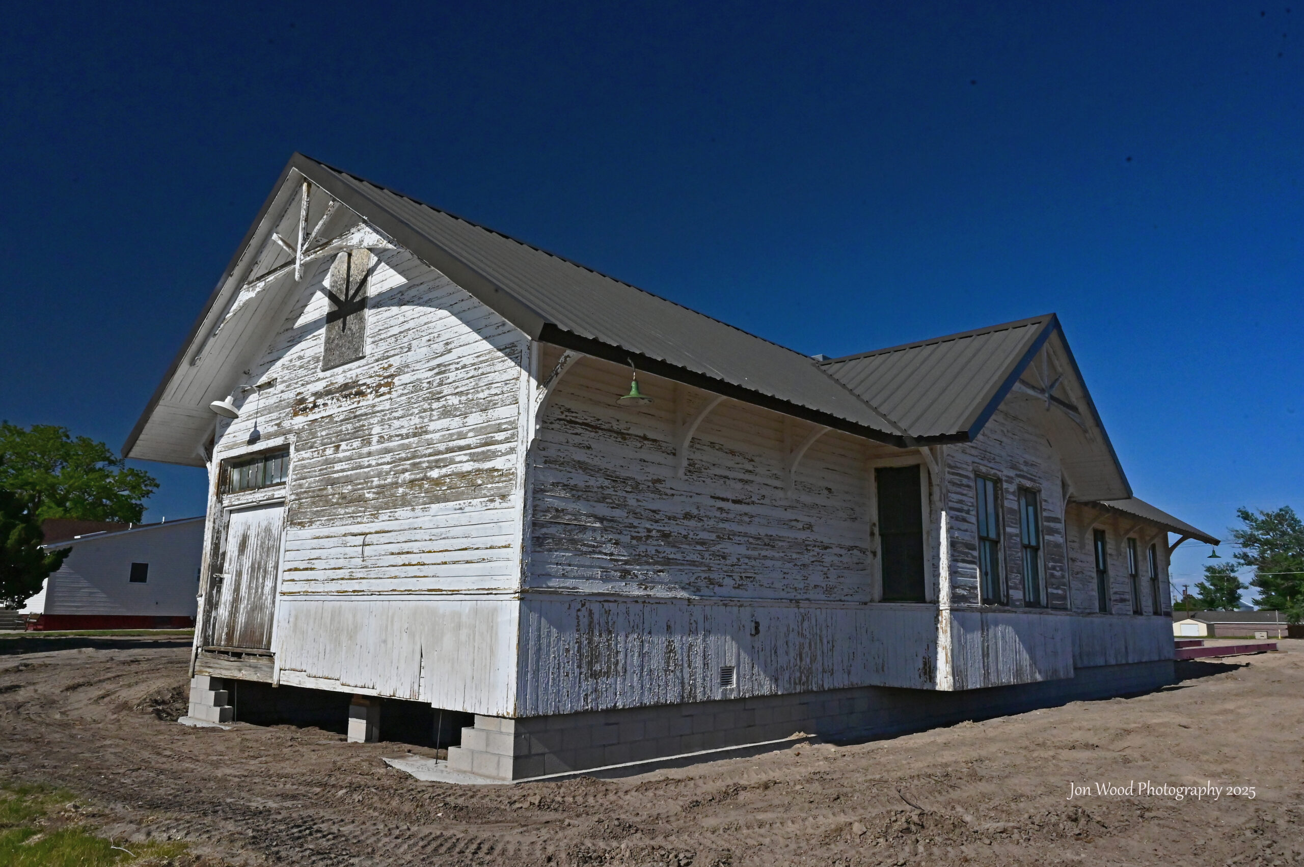 Depot during restoration