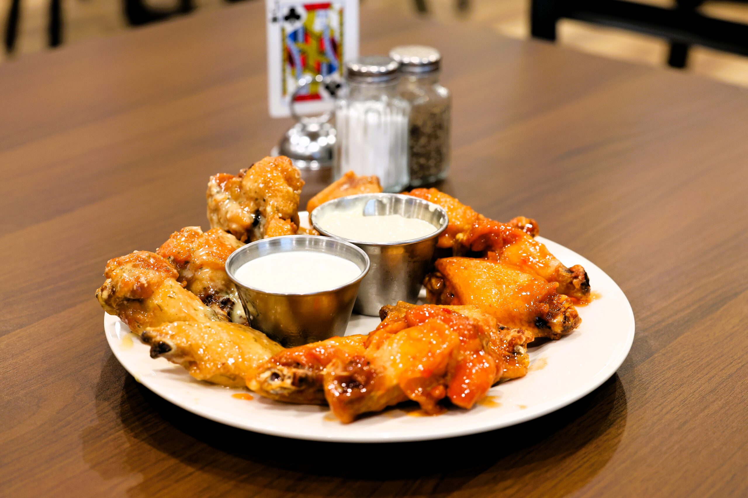 Wings - Garlic Parmesan and Mango Habanero
